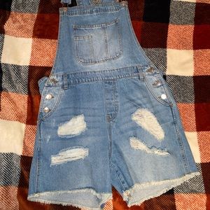 Denim Overalls